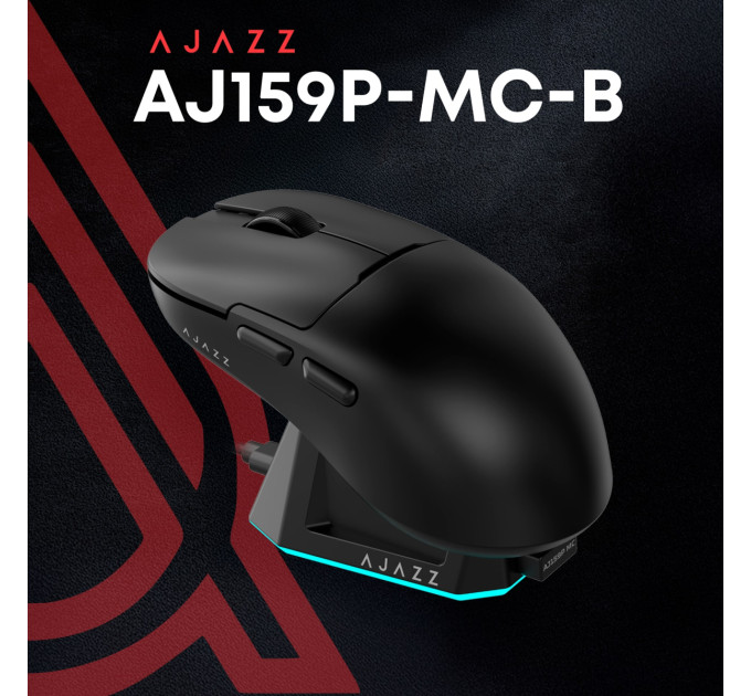 Ajazz Миша бездротова Ajazz AJ159P MC Black (AJ159P-MC-B)