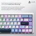 Ajazz Клавіатура бездротова Ajazz AK680 Max (8+8K) Magnetic Switch White (AK680-M-BWD-A)
