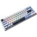 Ajazz Клавіатура бездротова Ajazz AK680 Max (8+8K) Magnetic Switch White (AK680-M-BWD-A)