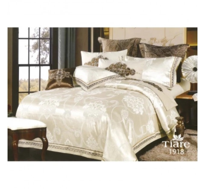 Постільна білизна Tiare Сатин Жакард 1918 євро (1918_zakard_ev)