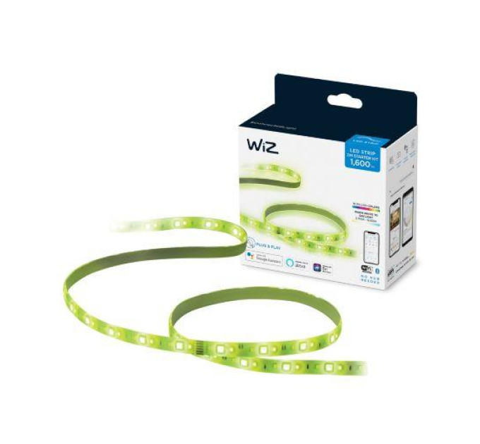 WiZ Світлодіодна стрічка WiZ LED 2700-6500K 1600Lm 2.0m RGB (929002524801)
