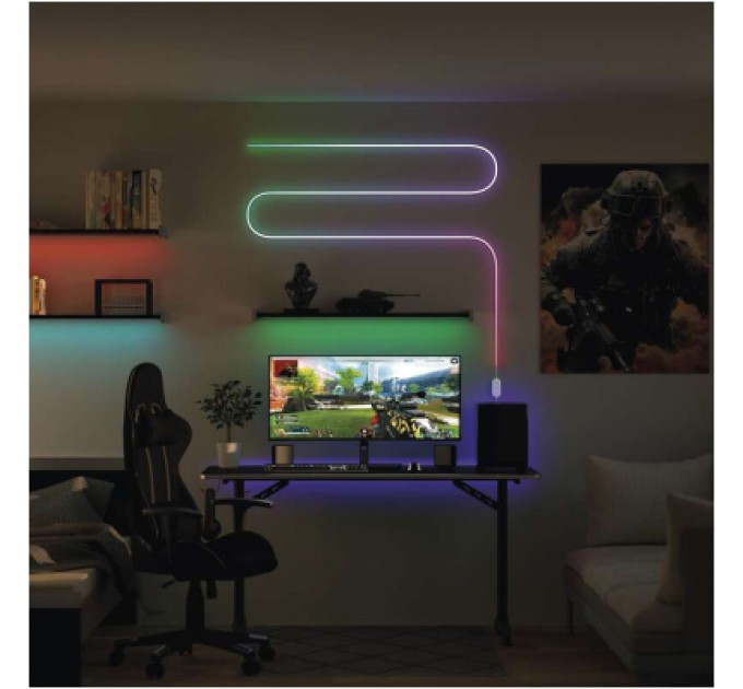 Світлодіодна стрічка EMOS ZPW313I NEON white 3 m 24 Вт RGBIC WiFi (ZPW313I)