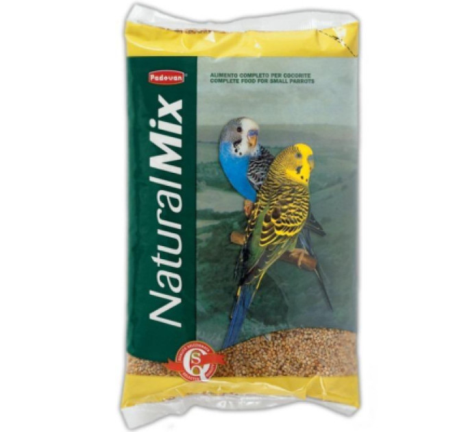 Padovan Корм для птахів Padovan NatMix cocorite для хвилястих папуг 1 кг (8001254001210)