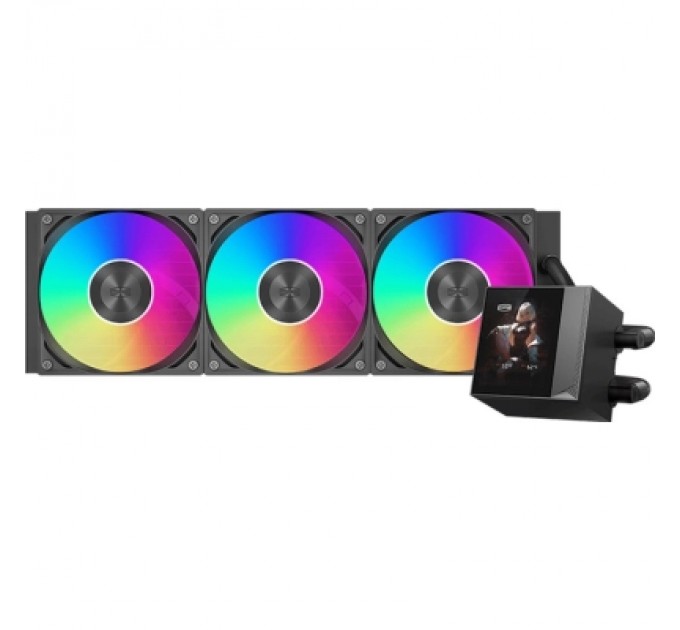 Система рідинного охолодження PcCooler DC360 Pro ARGB Display BK