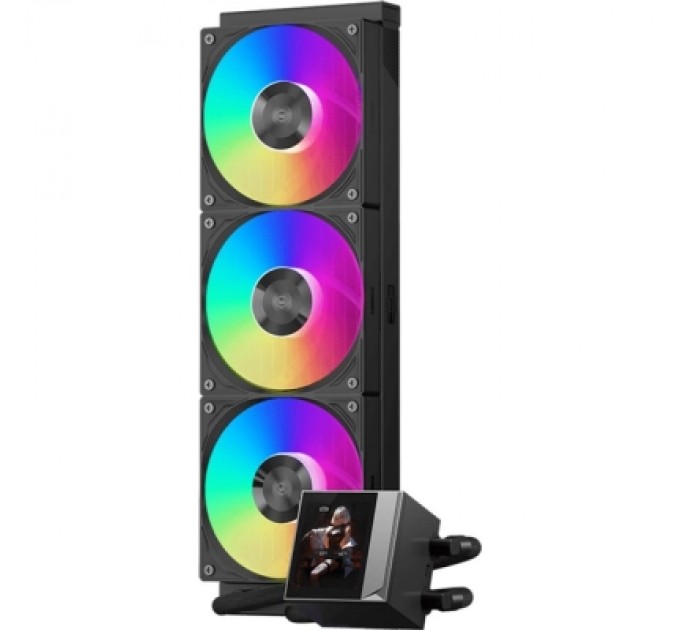 Система рідинного охолодження PcCooler DC360 Pro ARGB Display BK