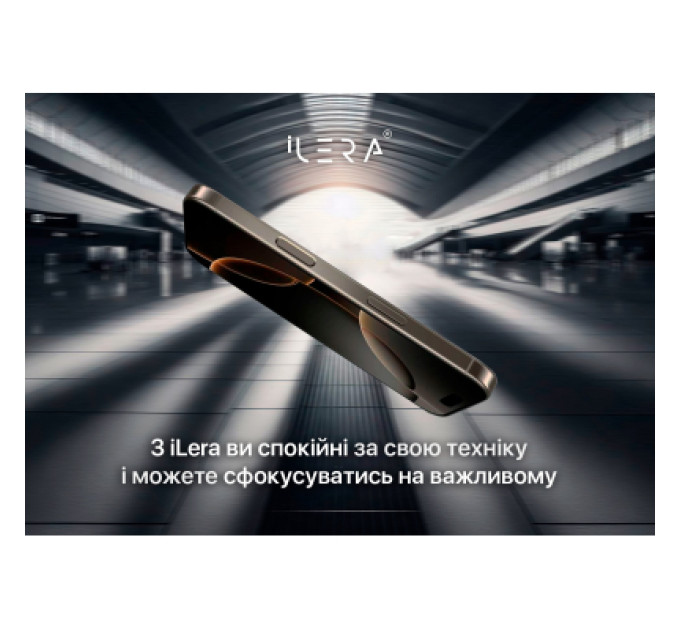 iLera Скло захисне iLera DeLuxe Original Glass iPhone 15 (ILFCDL15)
