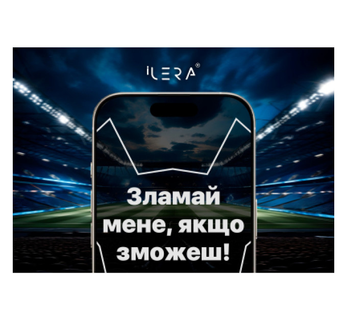 iLera Скло захисне iLera DeLuxe Original Glass iPhone 15 (ILFCDL15)