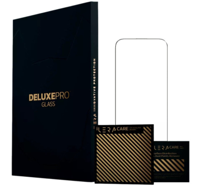 iLera Скло захисне iLera DeLuxe Original Glass iPhone 15 (ILFCDL15)