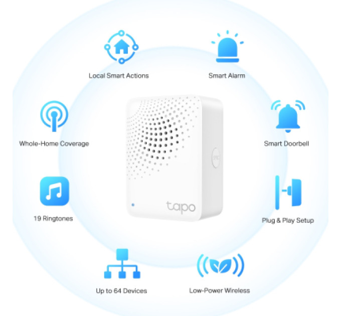 TP-Link Модуль управління розумним будинком TP-Link Tapo H100 (TAPO-H100)