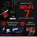 Fenvi Бездротовий адаптер Fenvi FV-BE8800Pro Wi-Fi 7, Bluetooth 5.4 Gaming Tri Band 2.4G/5G/6GHz