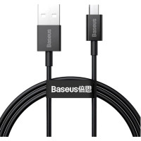 Дата кабель USB 2.0 AM to Micro 5P 1.0m 2A black Baseus (CAMYS-01)