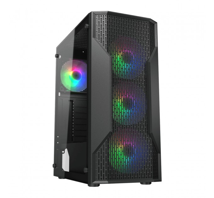Корпус Cougar MX110 RGB Black без БЖ