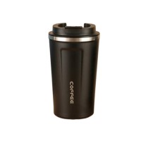 Термокружка Merlion 510 мл, чорна (Termo-304-510Black)