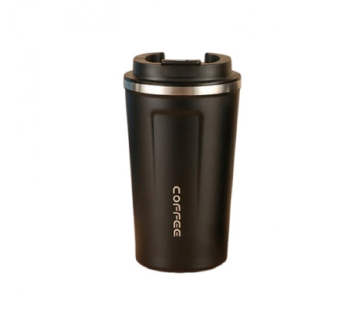 Термокружка Merlion 510 мл, чорна (Termo-304-510Black)