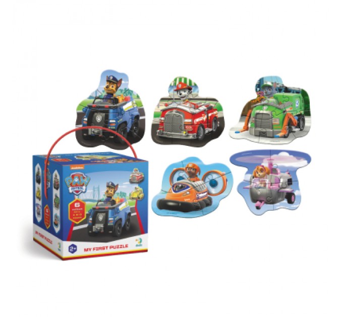 Пазл DoDo 4-6-8 елементів Paw Patrol. Готові до дії (200535)