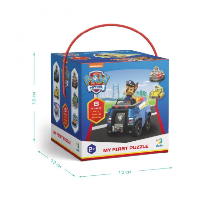 Пазл DoDo 4-6-8 елементів Paw Patrol. Готові до дії (200535)