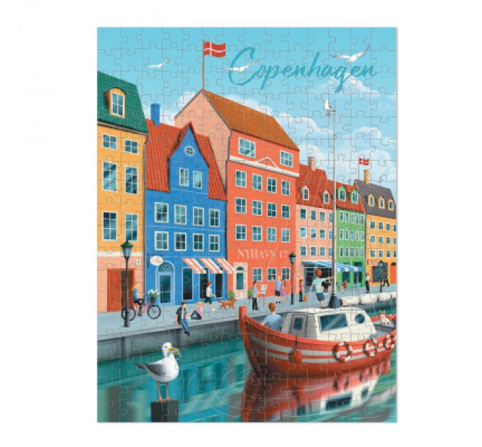 Пазл DoDo Easy-M Міста. Копенгаген (300645)