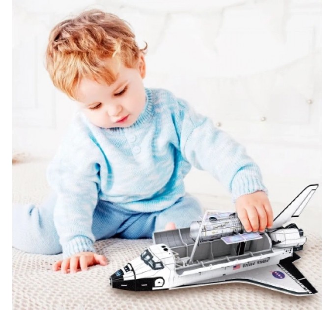 Пазл Cubic Fun 3D NASA Космічний шатл Діскавері (DS1057h)