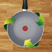 Tefal Сковорода Tefal ВОК Halo 28 см, алюміній, бакеліт, сірий (C3121953)