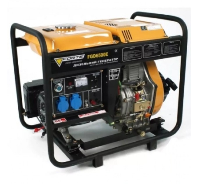 Генератор Forte дизельний FGD6500E 4.5kW (43690)