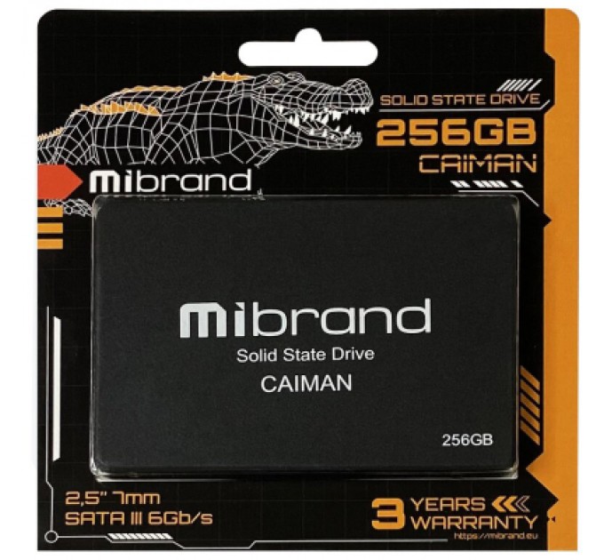 Mibrand Накопичувач SSD 2.5" 256GB Mibrand (MI2.5SSD/CA256GBST)