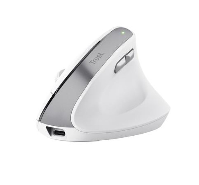 Trust Миша бездротова Trust Bayo II Ergonomic White (25398)