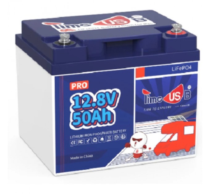 Батарея LiFePo4 Timeusb 12.8V-50Ah (T12V50-PRO-4-A38)