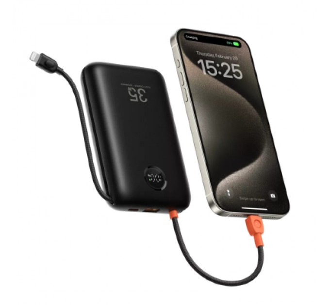 Батарея універсальна VEGER 30000mAh K3 35W PD QC3.0 black (6977525750137)