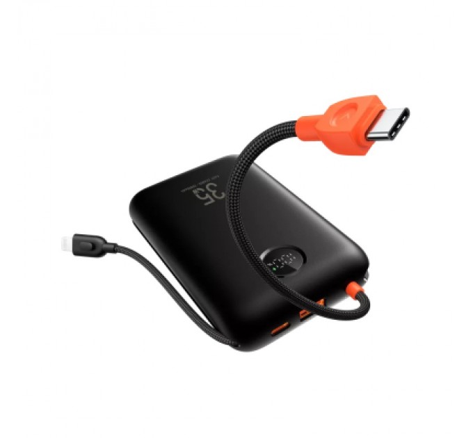 Батарея універсальна VEGER 30000mAh K3 35W PD QC3.0 black (6977525750137)