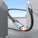 HOCO Дата кабель USB 2.0 AM to USB-C 1.2m 5A nylon black HOCO (6942007605007)