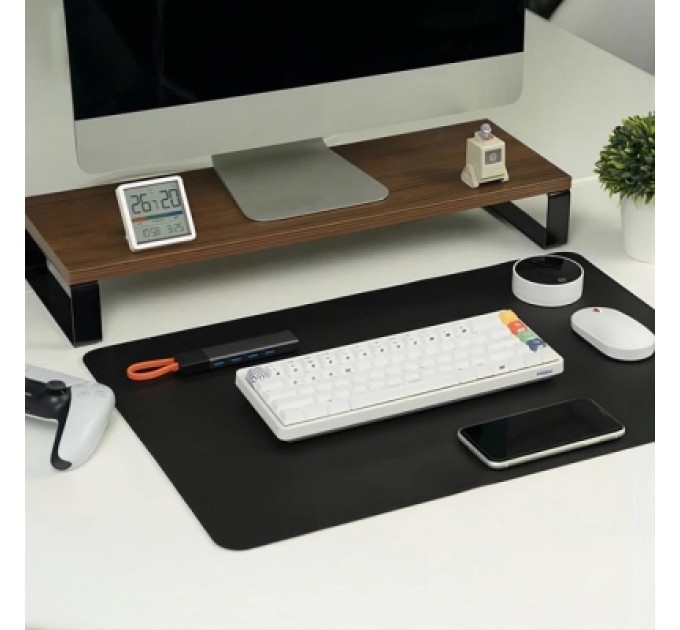 Килимок для мишки Xiaomi MiiiW Leather Cork M Black (MWMLV01-PMP01-M)