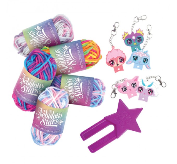 Набір для творчості Nebulous Stars Космічні друзі-помпончики (11139)