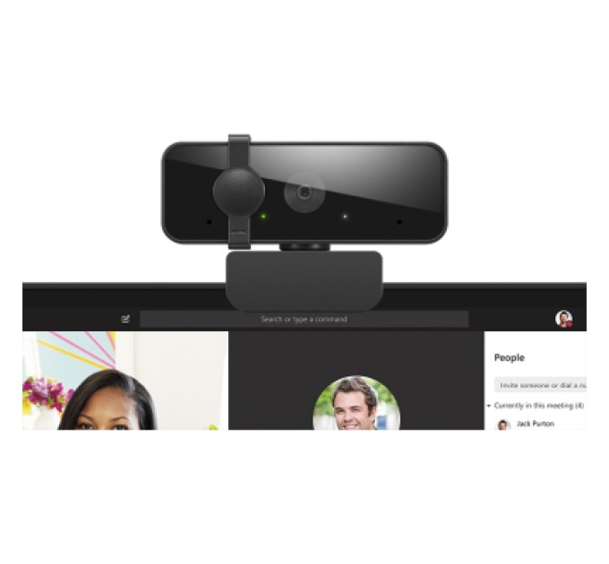 Веб-камера Lenovo Essential FHD Gen2 Black (4XC1S15018)