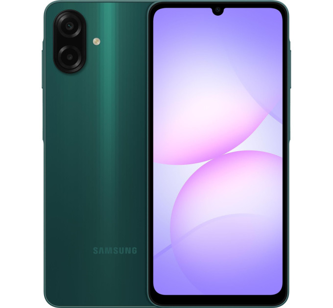 Samsung Мобільний телефон Samsung Galaxy A07 4/128Gb Green (SM-A075FZGGSEK)