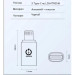 XoKo Перехідник USB-C F to Lightning M 30W black XoKo (AC-033)