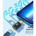 XoKo Перехідник USB-C F to Lightning M 30W black XoKo (AC-033)