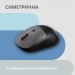 2E Мишка 2E MF218 Silent Wireless/Bluetooth Black/Grey (2E-MF218WBG)