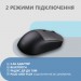 2E Мишка 2E MF218 Silent Wireless/Bluetooth Black/Grey (2E-MF218WBG)