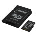 Kingston Карта пам`яті MicroSDXC 64GB UHS-I Class 10 Kingston Canvas Select Plus R150MB/s + SD-адаптер (SDCS3/64GB)