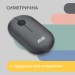 2E Мишка 2E MF300 Silent Wireless/Bluetooth Graphite Black (2E-MF300WBK)