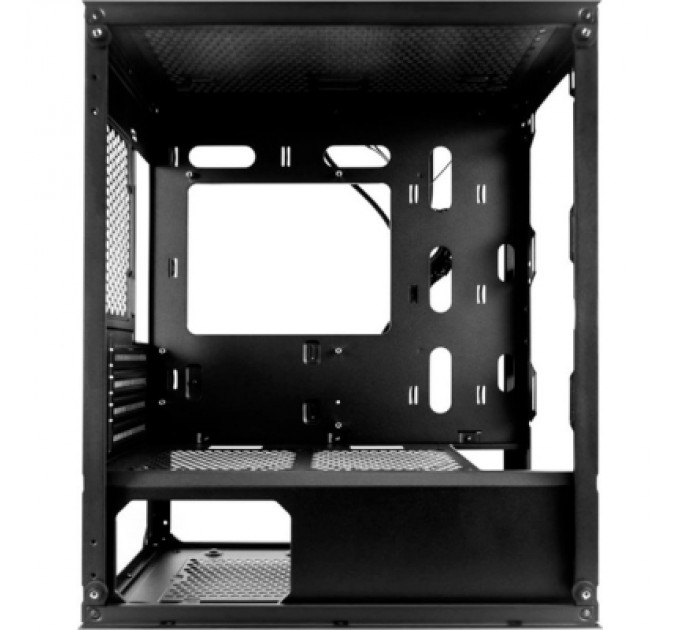 Корпус 1stPlayer X4-M-BK-2F1P-1F1