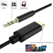 XoKo Кабель мультимедійний USB-C to 3.5mm M 1.0m black XoKo (AUX-002-BK)