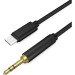 XoKo Кабель мультимедійний USB-C to 3.5mm M 1.0m black XoKo (AUX-002-BK)