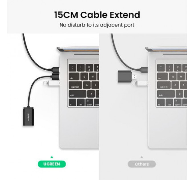 Звукова плата Ugreen US205 black (30724)