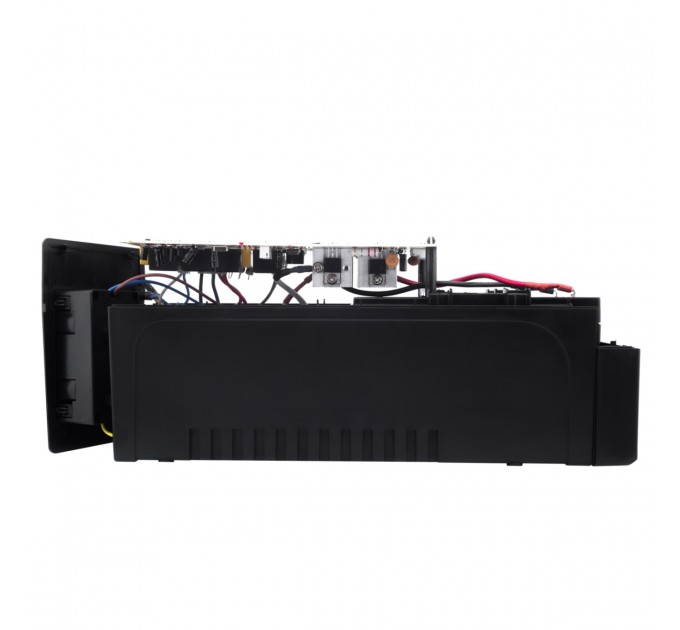 Джерело безперебійного живлення LogicPower 600VA-P, Lin.int., AVR, 2 x євро, пластик