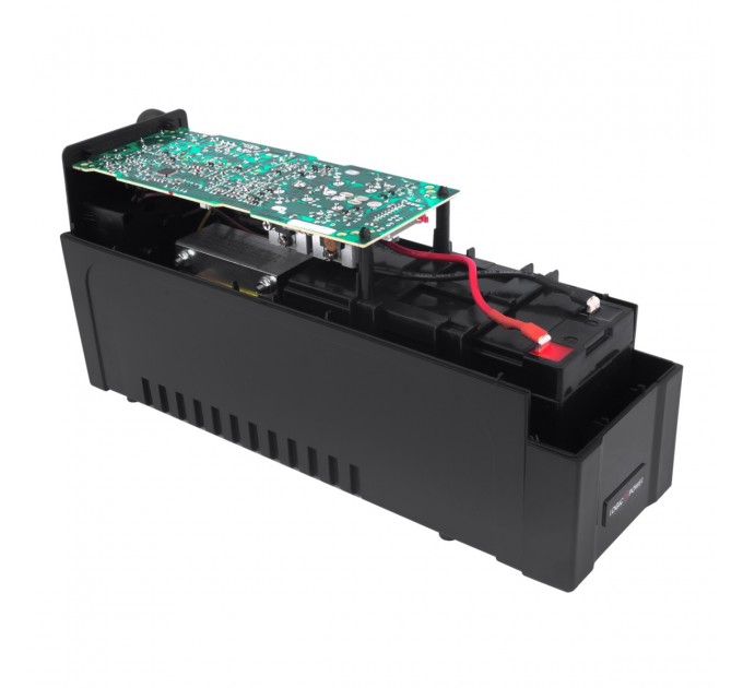 Джерело безперебійного живлення LogicPower 600VA-P, Lin.int., AVR, 2 x євро, пластик