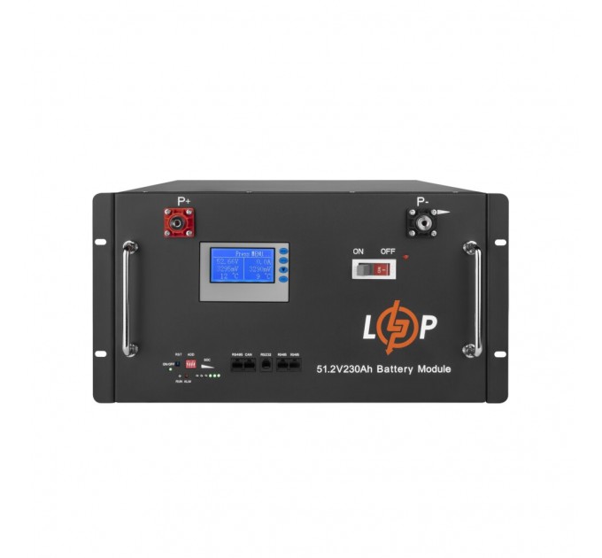 Акумуляторна батарея LogicPower 48V 230 AH (11776Wh) з LCD RM (Smart BMS 200A) LiFePO4