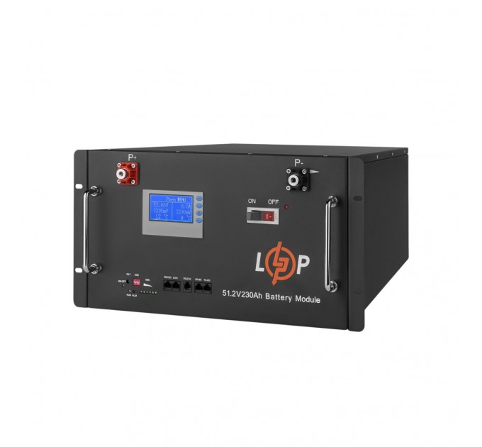 Акумуляторна батарея LogicPower 48V 230 AH (11776Wh) з LCD RM (Smart BMS 200A) LiFePO4
