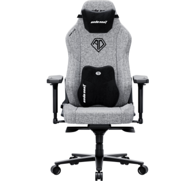 AndaSeat Крісло ігрове AndaSeat Phantom 3 Fabric Size XL Gray (AD18XL-52-G-F-G01)