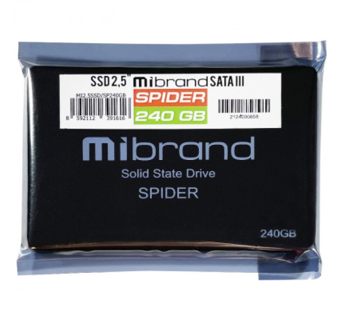 Mibrand Накопичувач SSD 2.5" 240GB Mibrand (MI2.5SSD/SP240GBST)